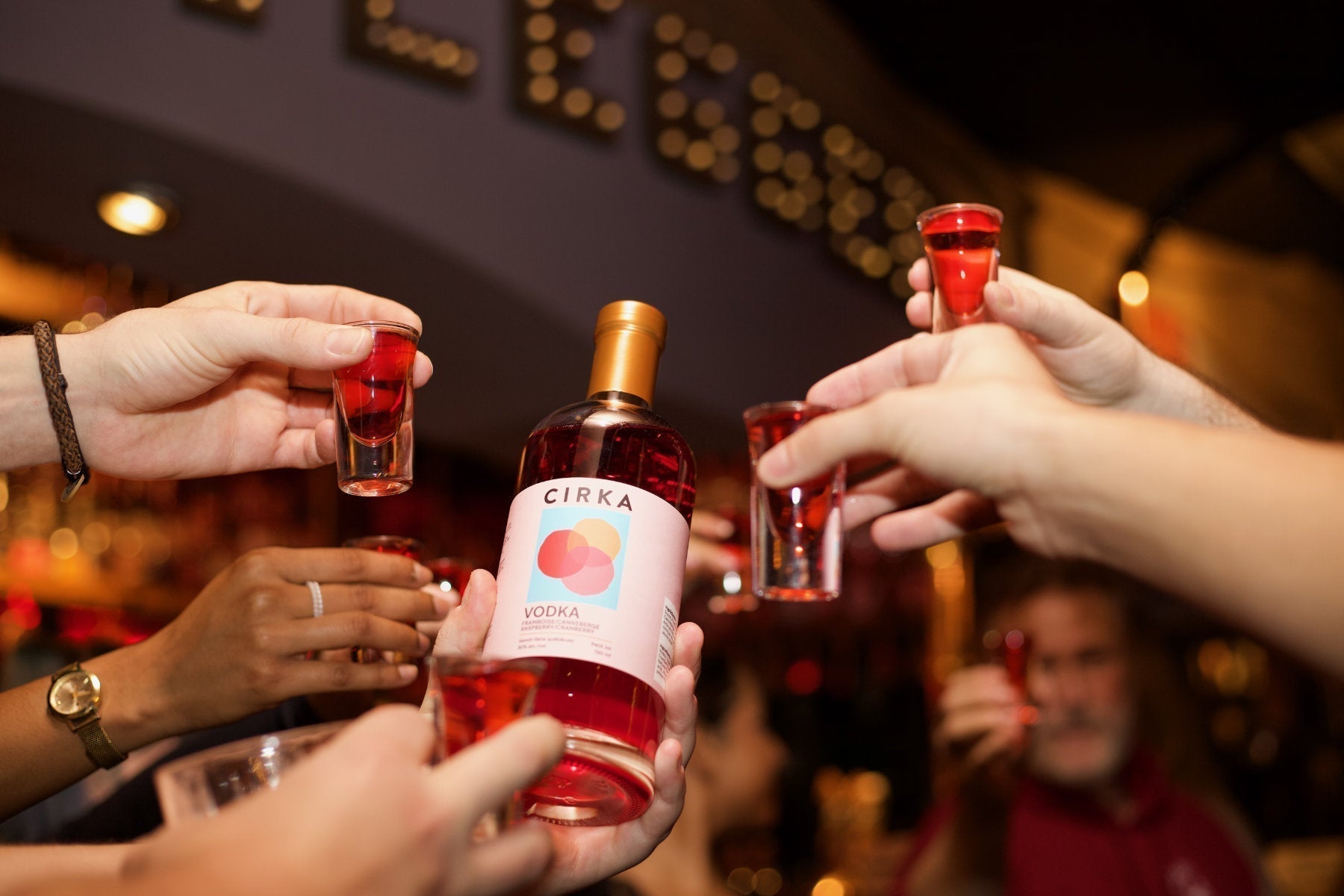 Raspberry Cranberry Vodka Launch at Bootlegger