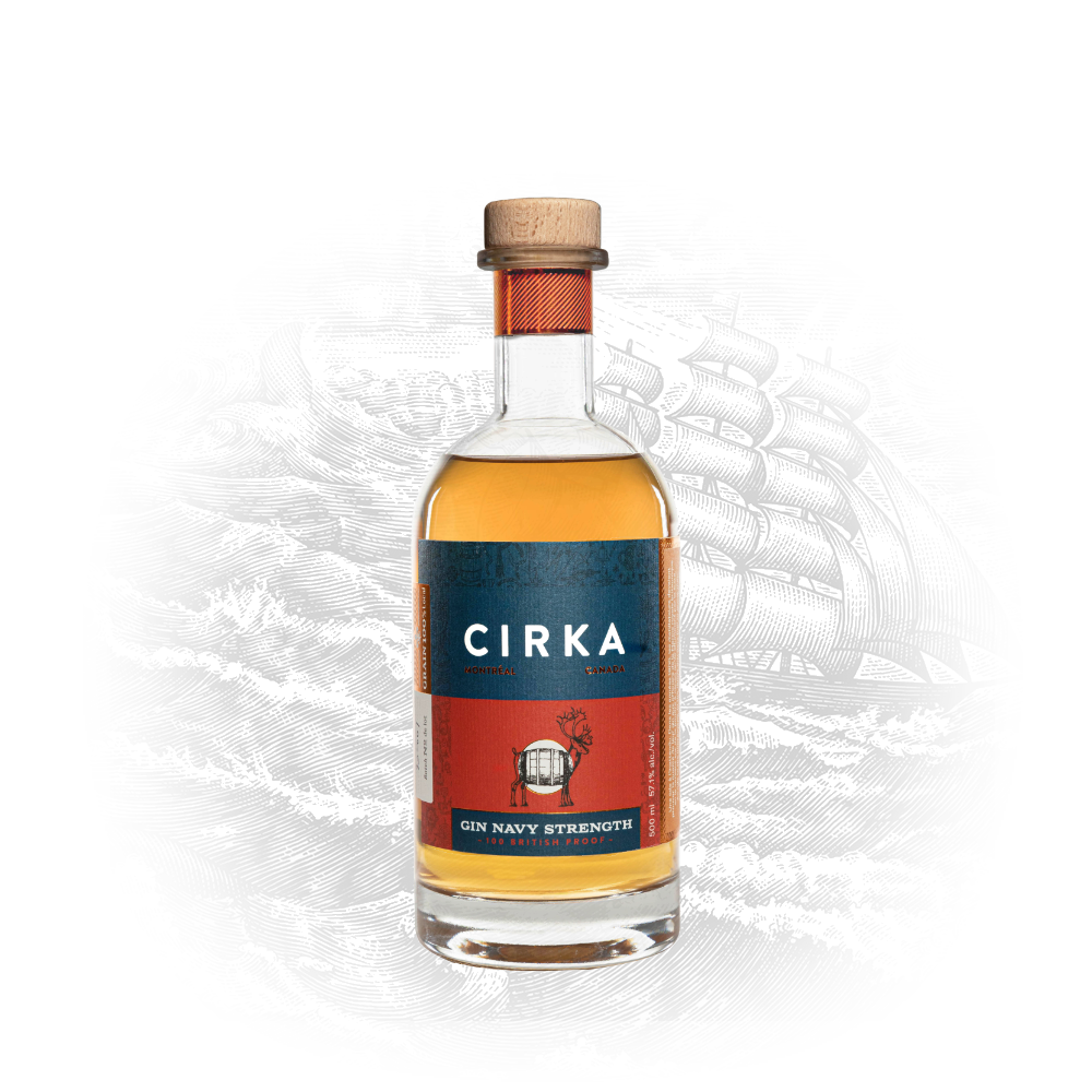 Navy Strength Ginのボトル画像